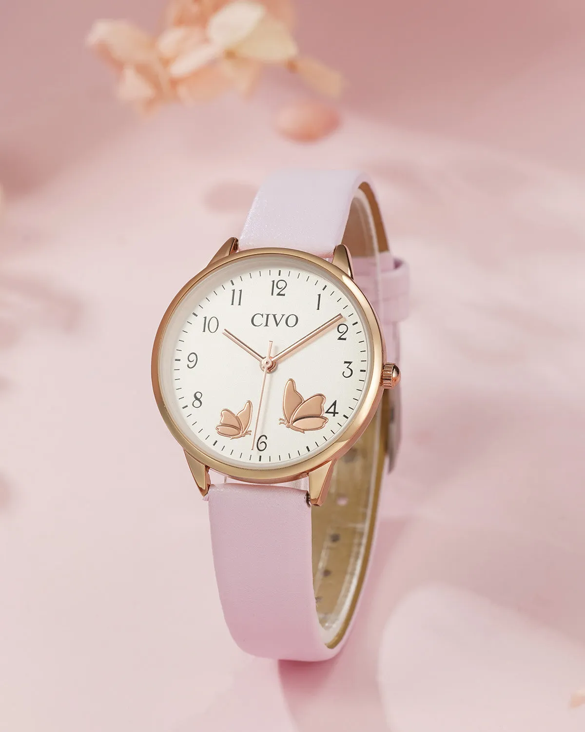 P2277 | Quartz Women Watch | Leather Band