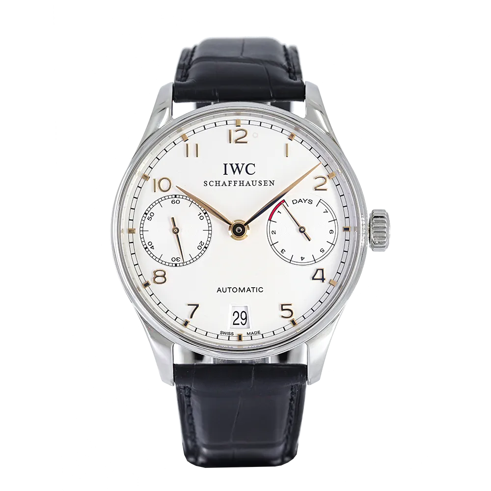 Pre-owned Gents IWC Portuguese 7 Days IW500114