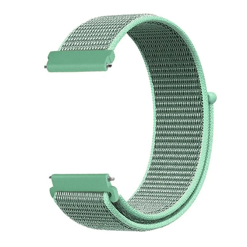 Replacement Nylon Sports Loop Watch Straps compatible with most watches