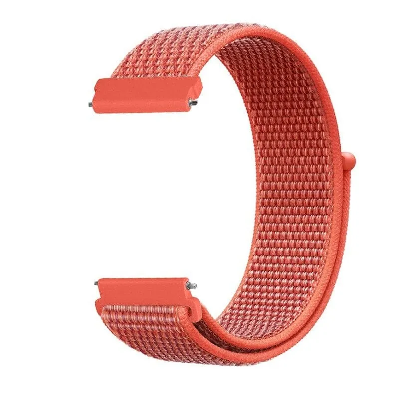 Replacement Nylon Sports Loop Watch Straps compatible with most watches