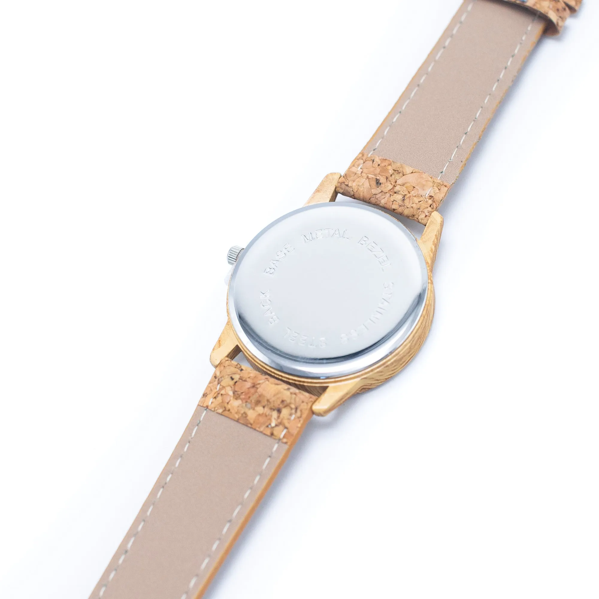 Stylish Casual Watch with Natural Cork Watch Strap WA-393（without box）