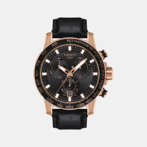 Supersport Chrono Men Chronograph Leather Watch T1256173605100