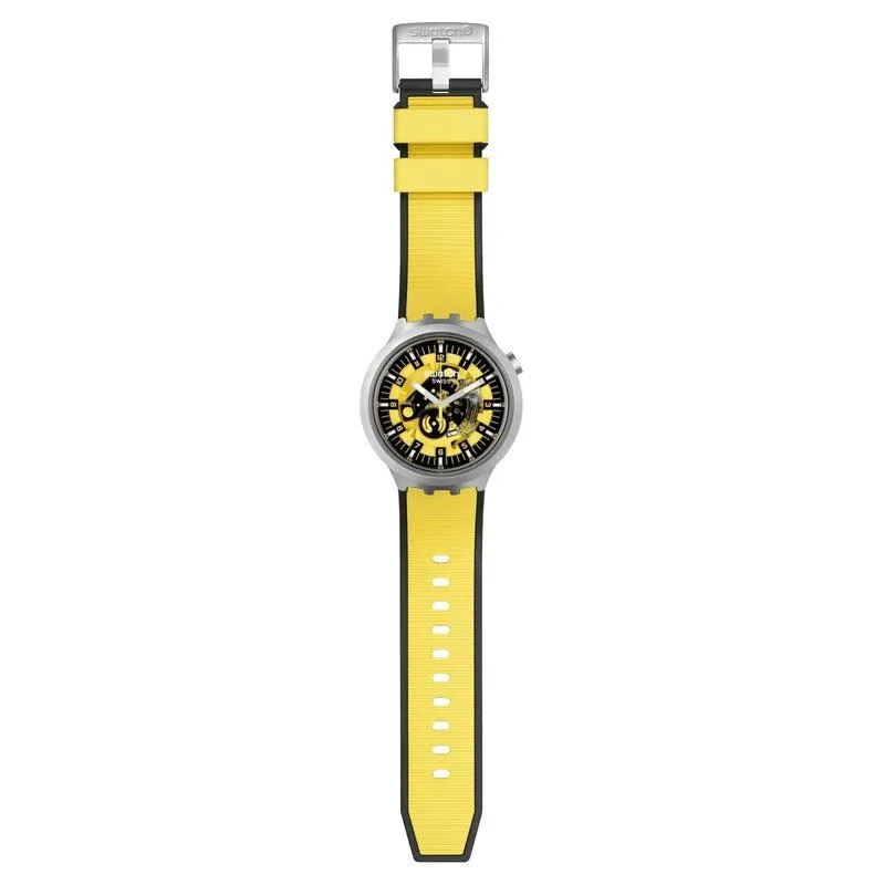 Swatch BIG BOLD IRONY BOLDEN YELLOW Watch SB07S109