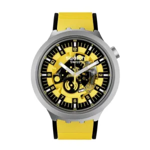 Swatch BIG BOLD IRONY BOLDEN YELLOW Watch SB07S109