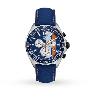 TAG Heuer - Formula 1 Gulf Quartz Chronograph Special Edition 43mm Mens Watch - CAZ101N.FC8243