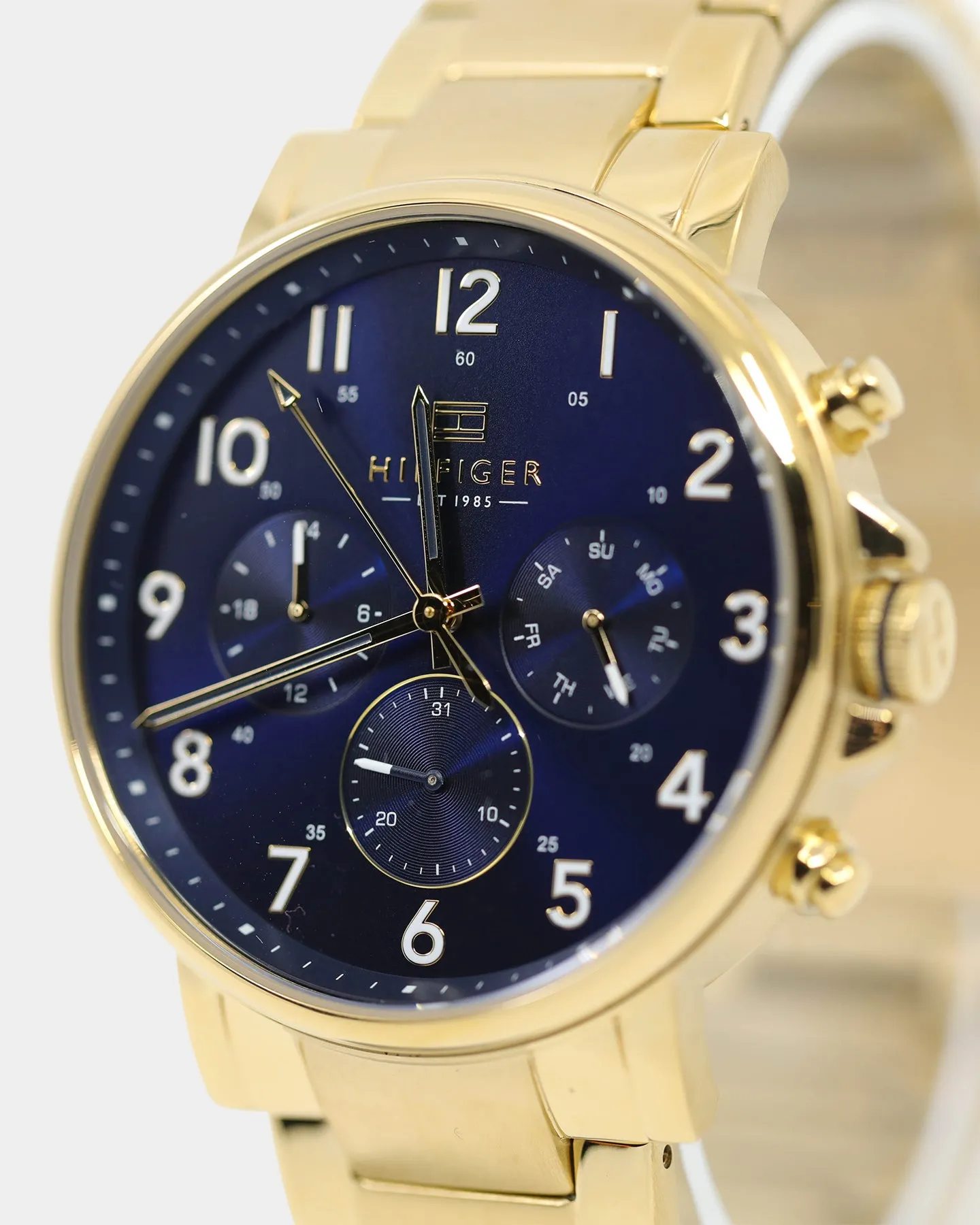 TOMMY HILFIGER DANIEL WATCH GOLD/BLUE