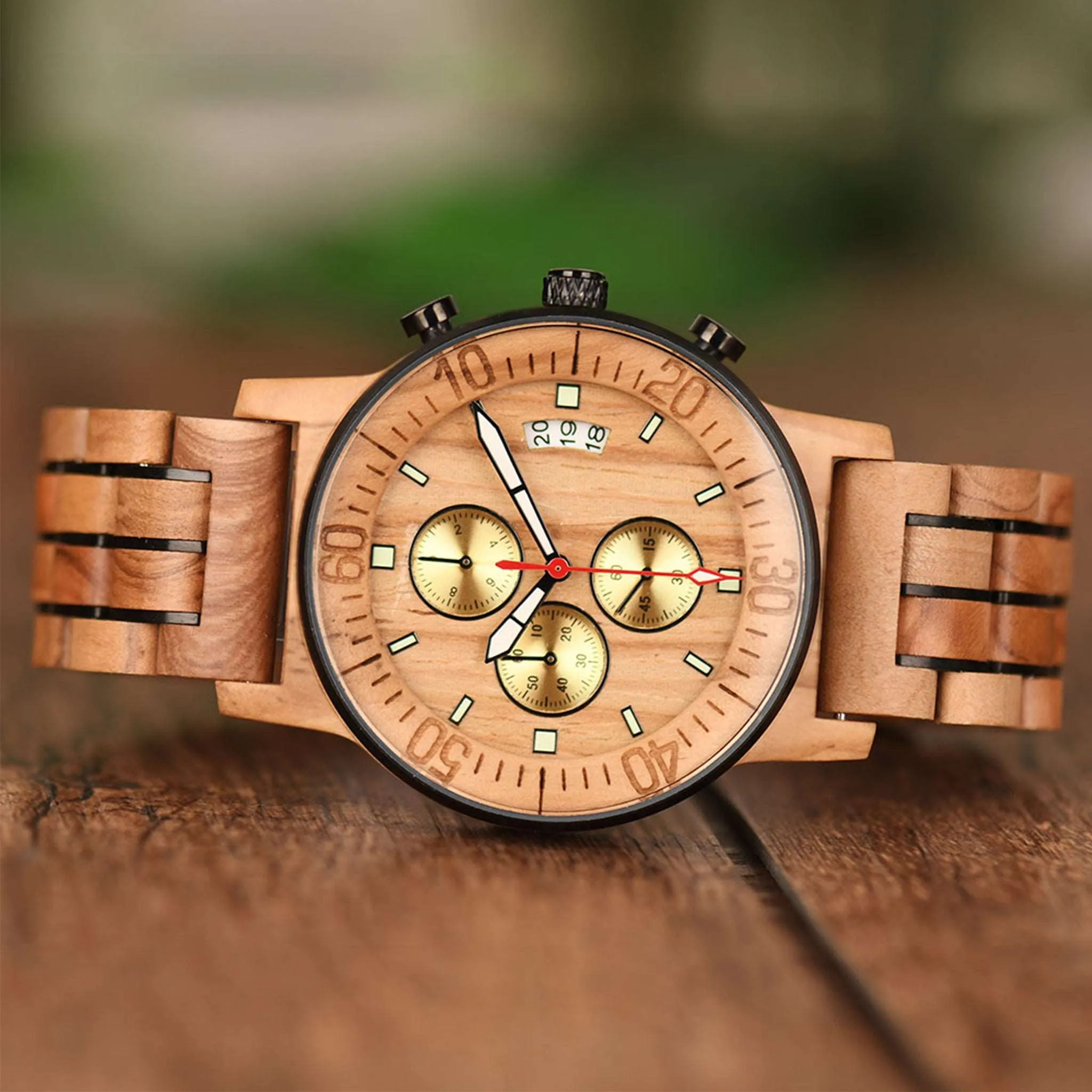 Turin-Wood Watch Men Wooden Watch Personalized Gift