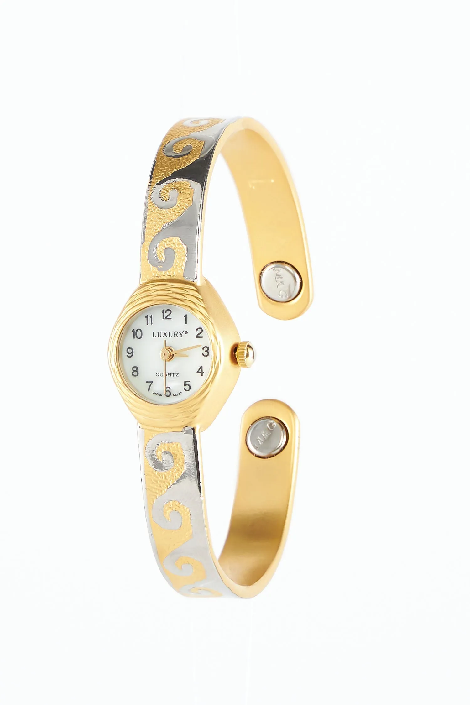 WCHRSILGO - Women's Gold Bracelet Watch