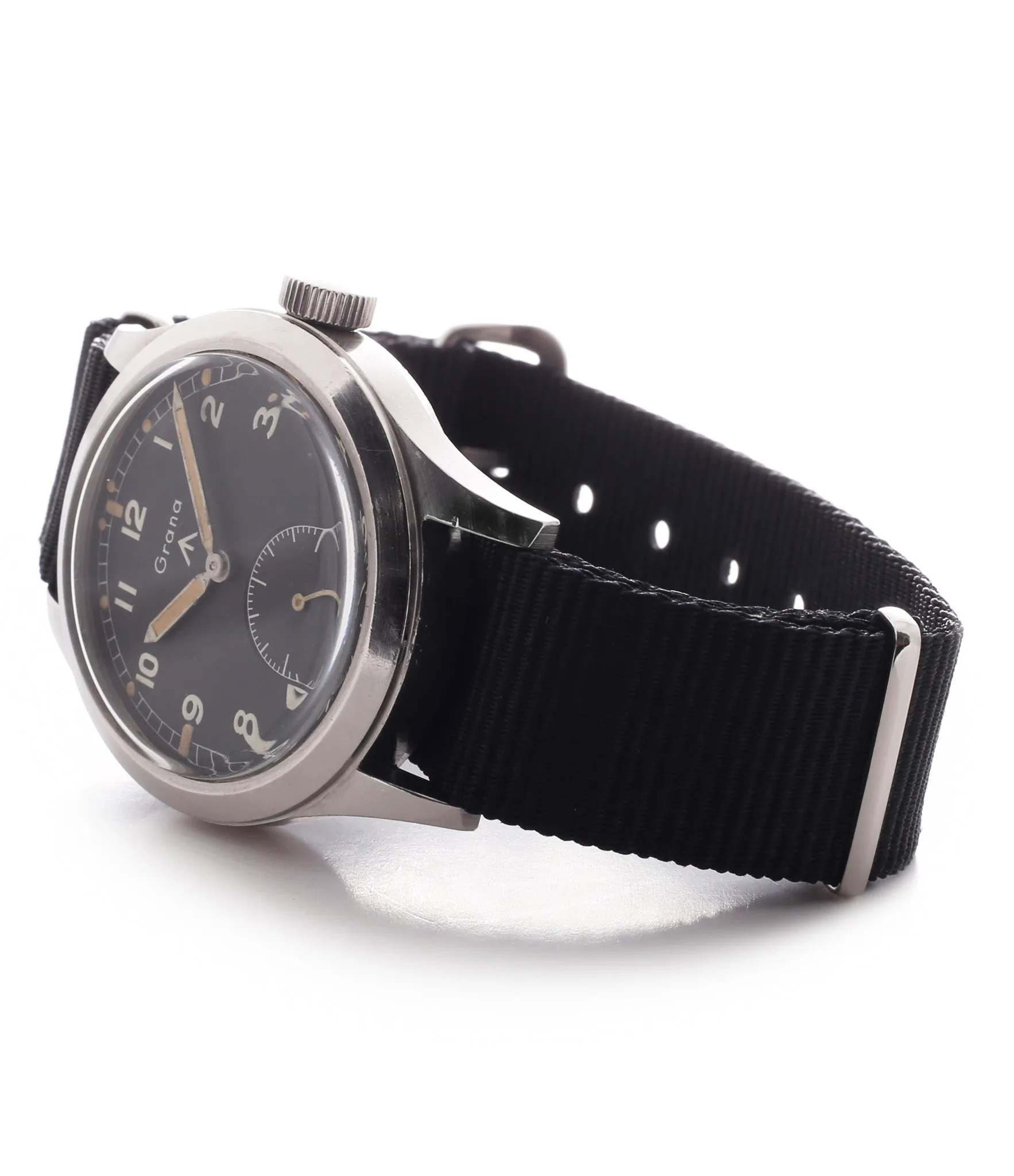 W.W.W. British Dirty Dozen Military Watch | M18565 | Steel